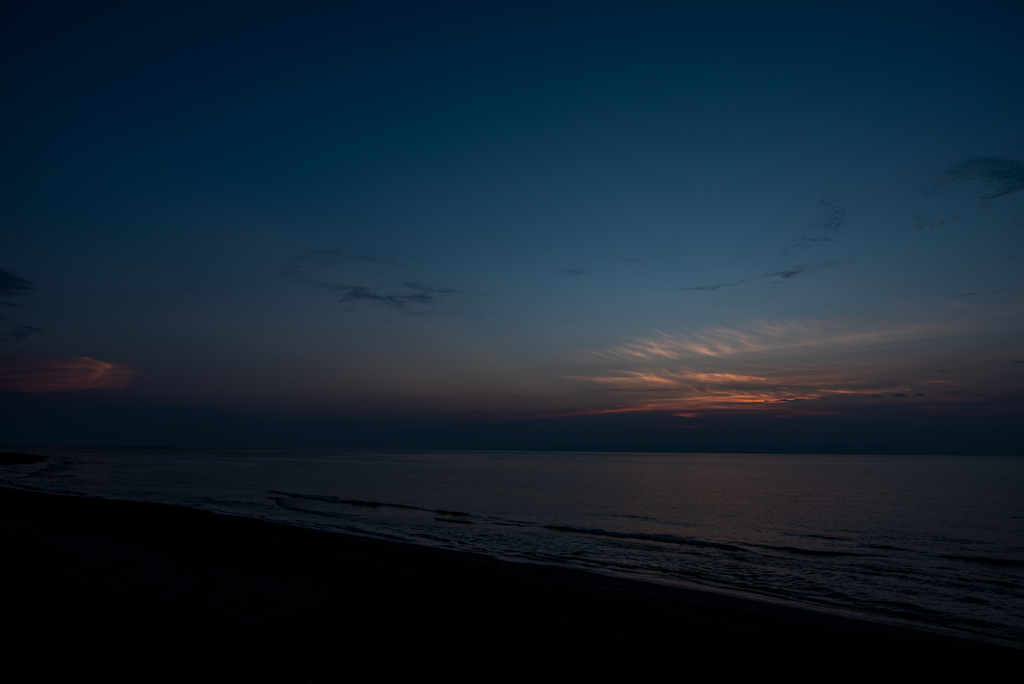 雲に沈む