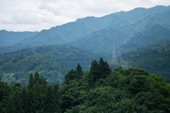 山を縫う