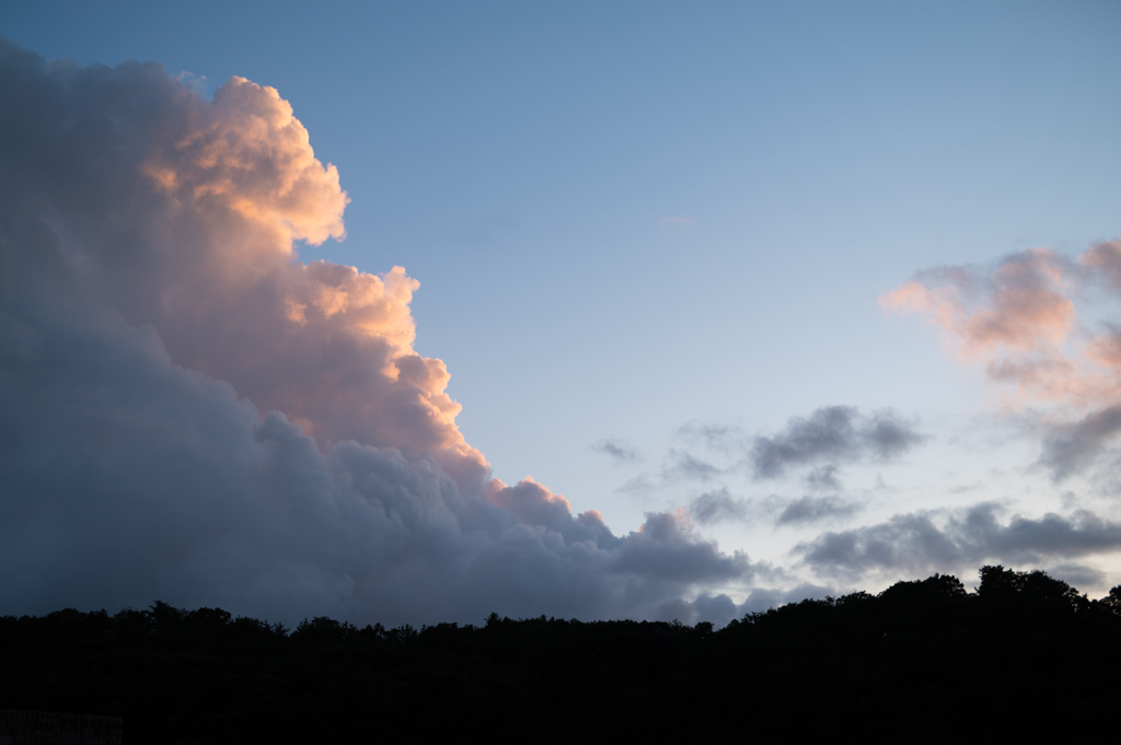 夏の夕暮れ