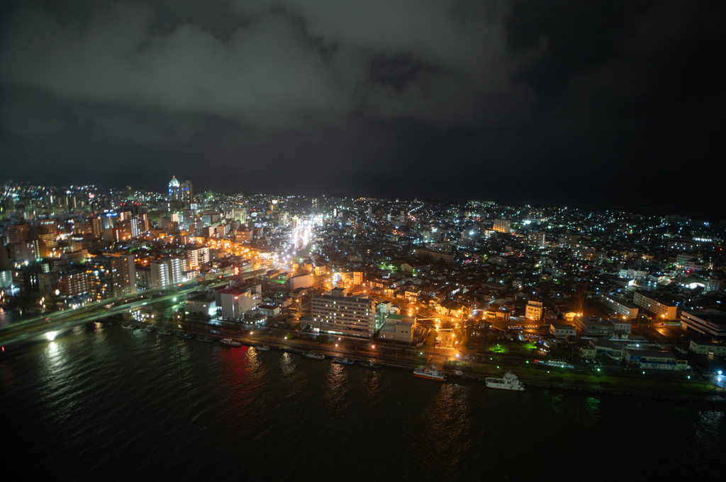 新潟の夜景