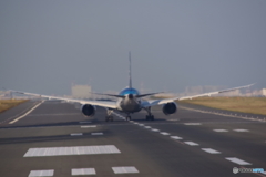 B787　TAKE　OFF