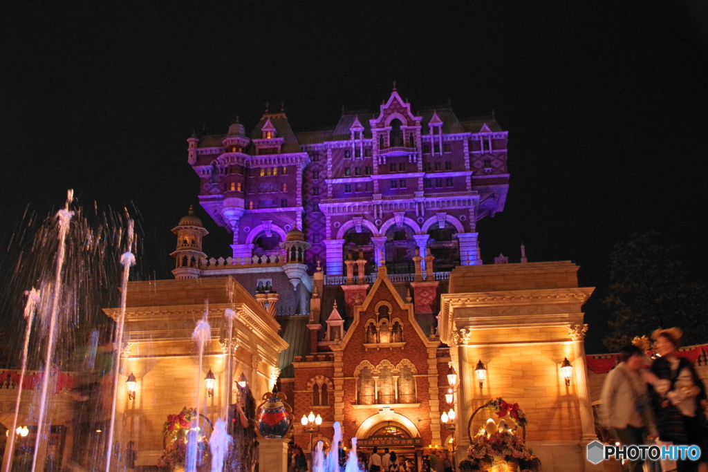 ディズニーシー　夜