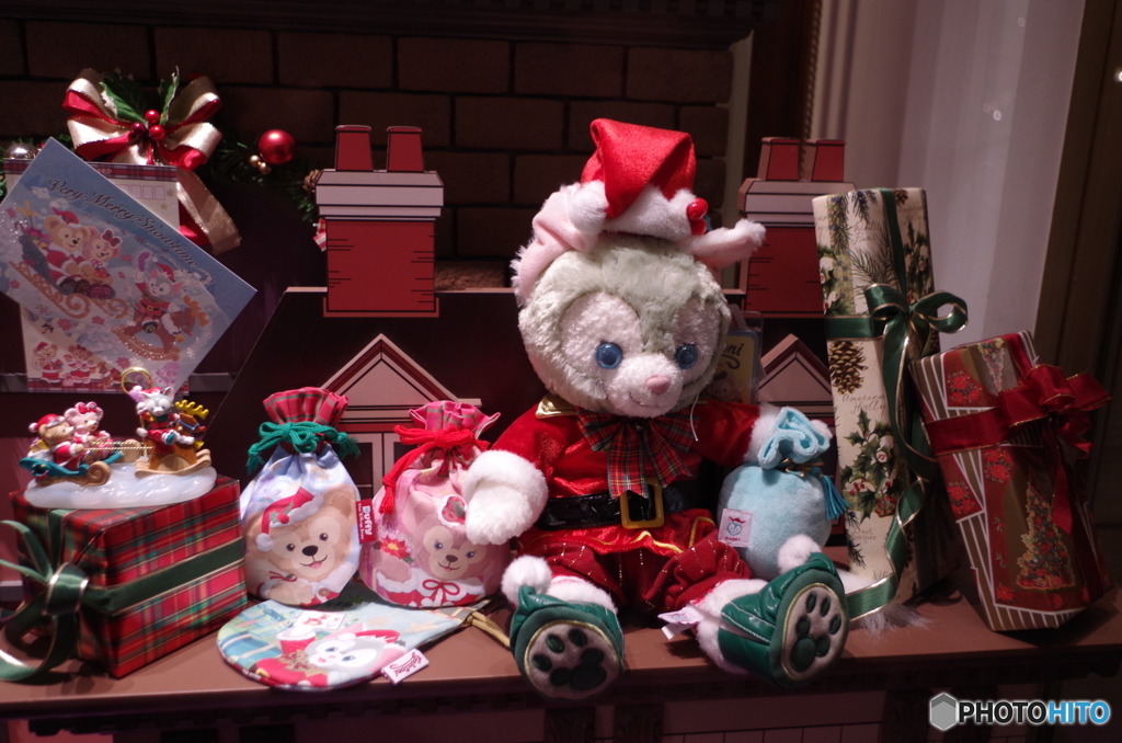 クリスマスのショーウィンドウ
