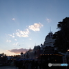 ディズニーランドから、そろそろ帰る時間　　