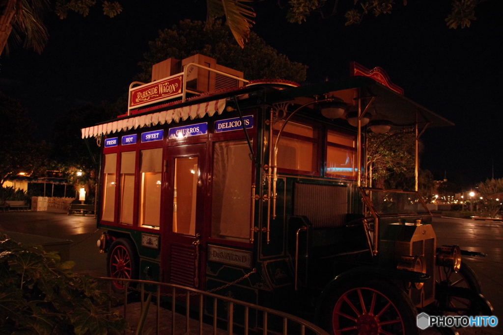 ディズニーランドの夜　蔵出しです(TOT)