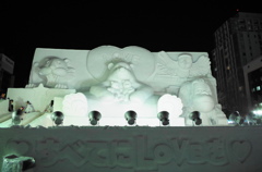 札幌雪祭り 夜の部 札幌雪祭り 夜の部