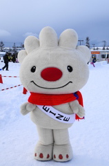 札幌雪祭り　ゆるキャラ　テイヌ