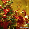 クリスマスのショーウィンドウ