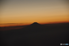 富士山夕景