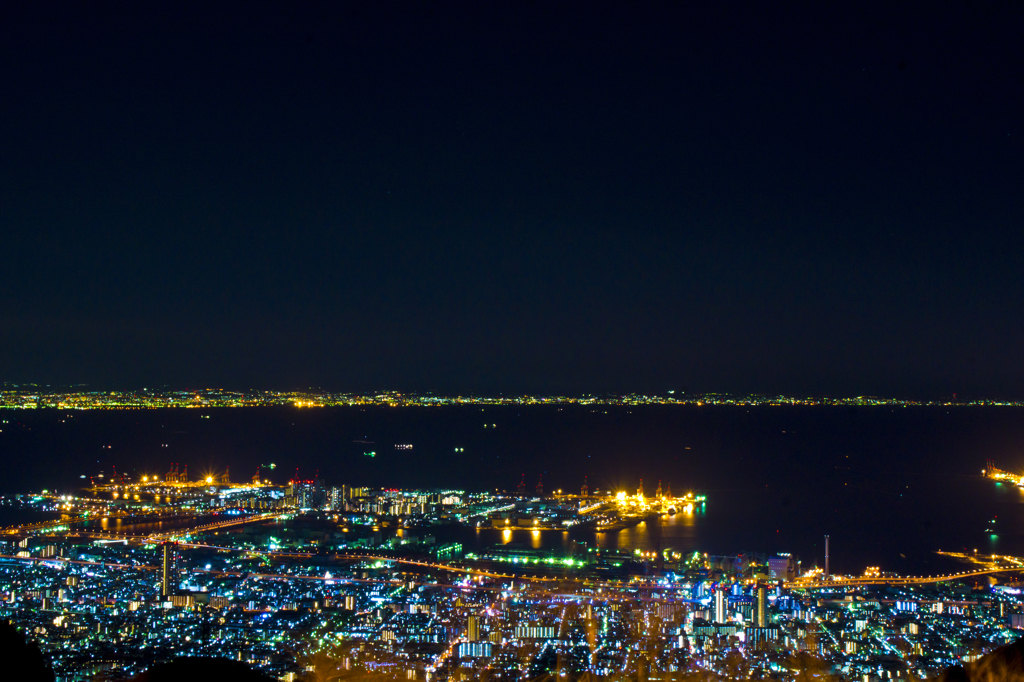 1000万ドルの夜景