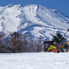 富士山滑走