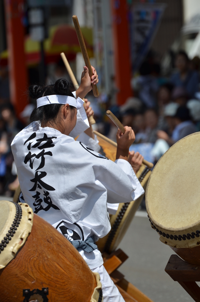 佐竹太鼓②