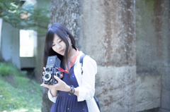 二眼女子