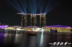 マリーナ・ベイサンズ・ライトアップ