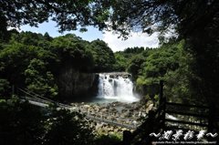 関之尾の滝　全景