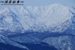 白く染まるほど寒く