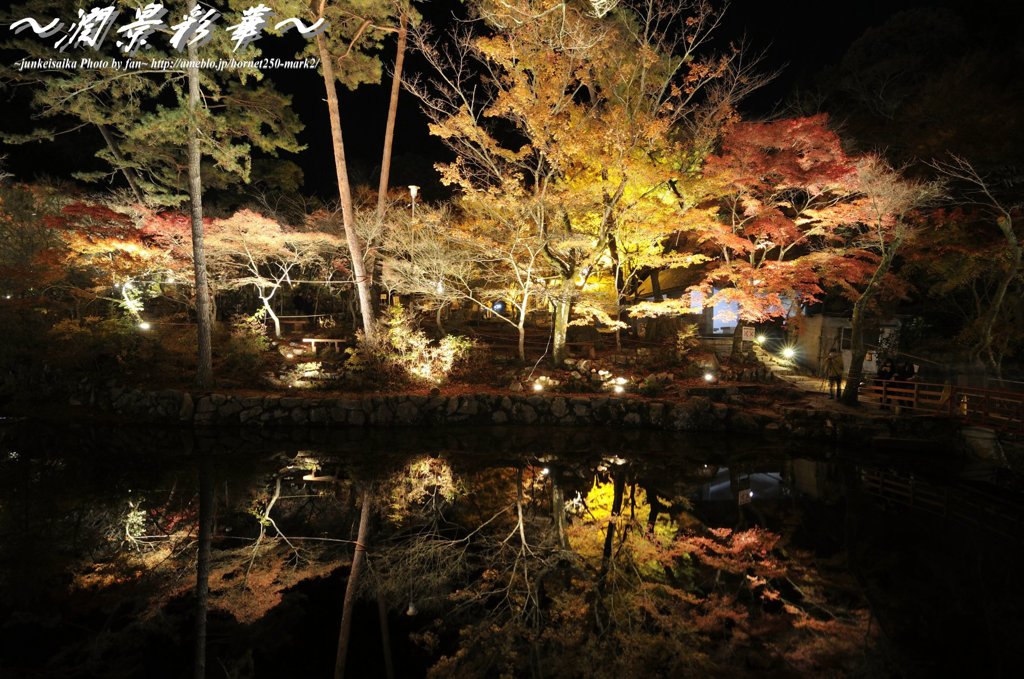 水鏡の紅
