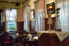 カフェの中
