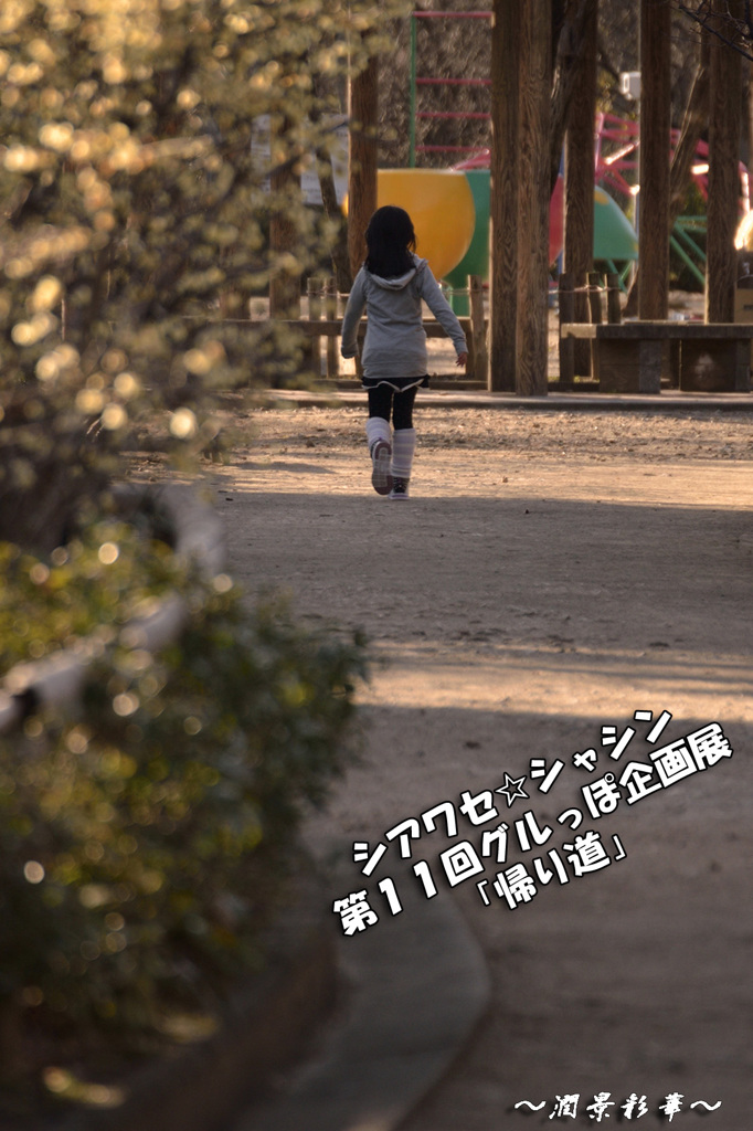 公園の中をトコトコ☆