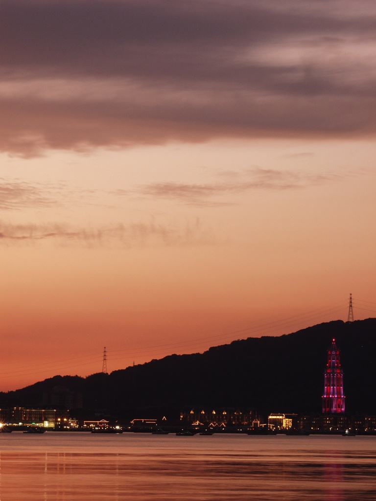 ハウステンボスの夕暮れ