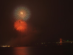 challenge the 花火　in 平戸