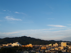 コダックブルーその２朝の月