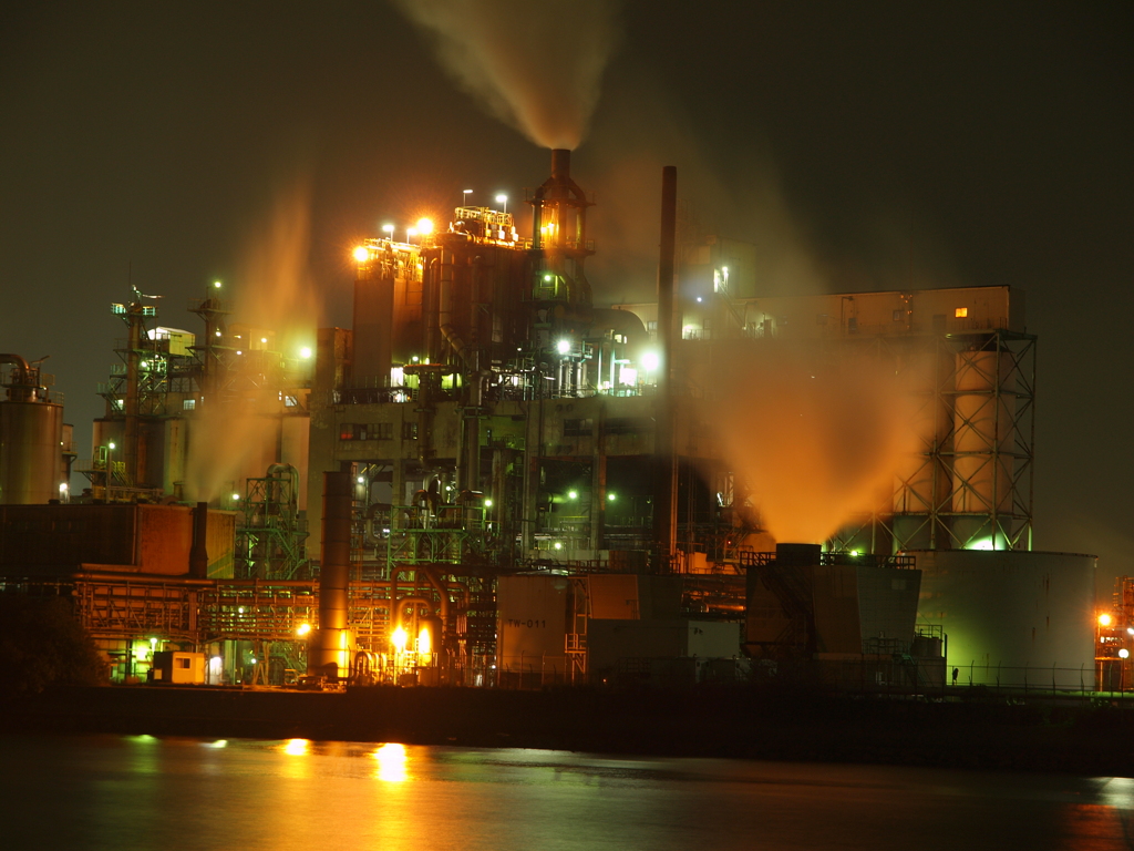 北九州工場夜景　日鉄ケミカル