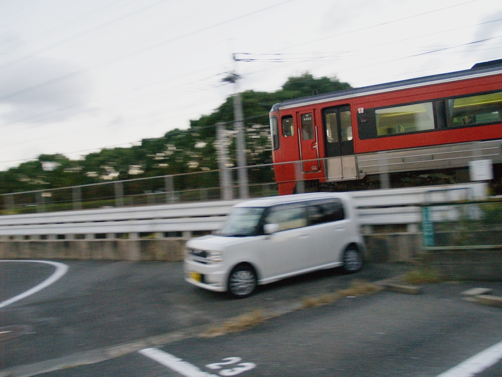 流し撮り練習１