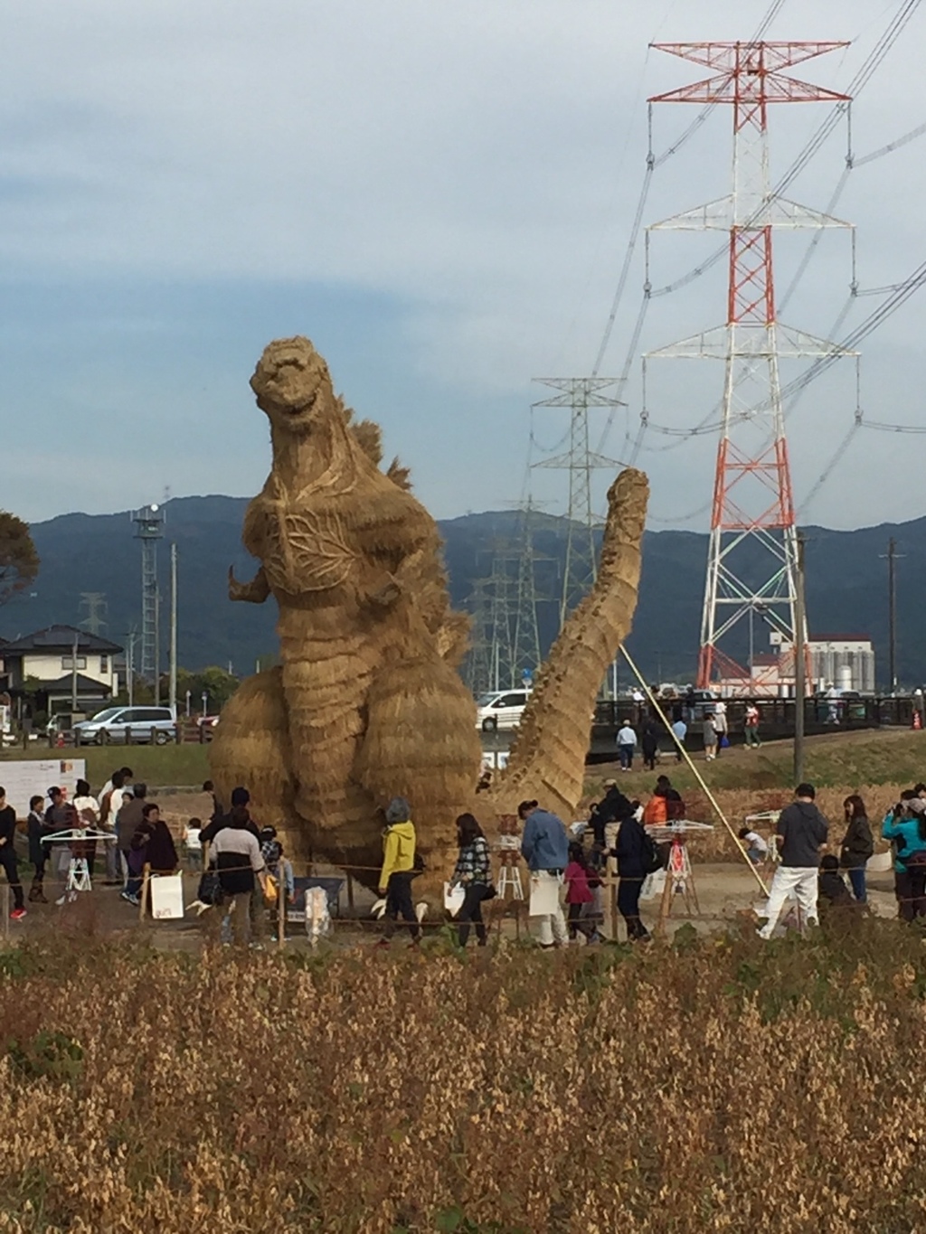 わらゴジラ
