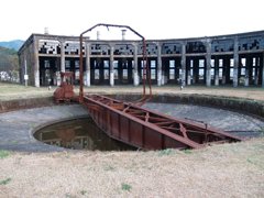 豊後森機関車倉庫跡地