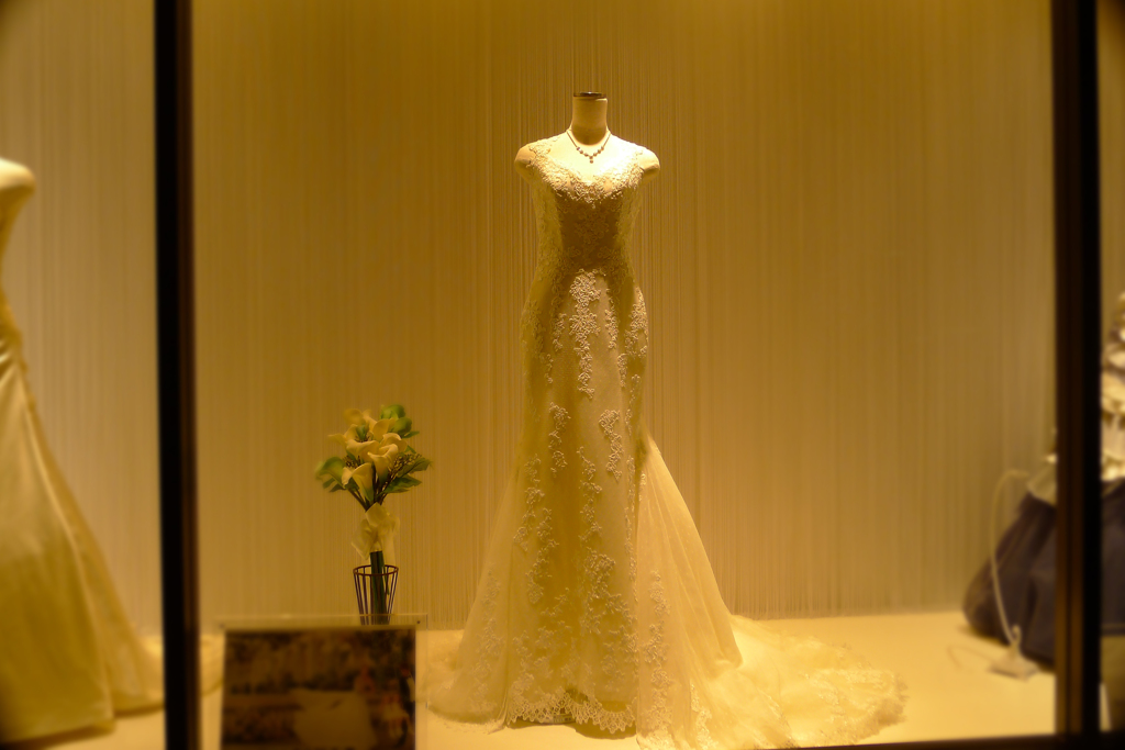 ウエディングドレスっす