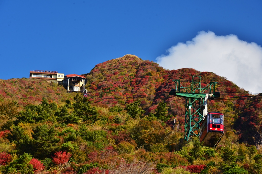 雲仙　紅葉のとき