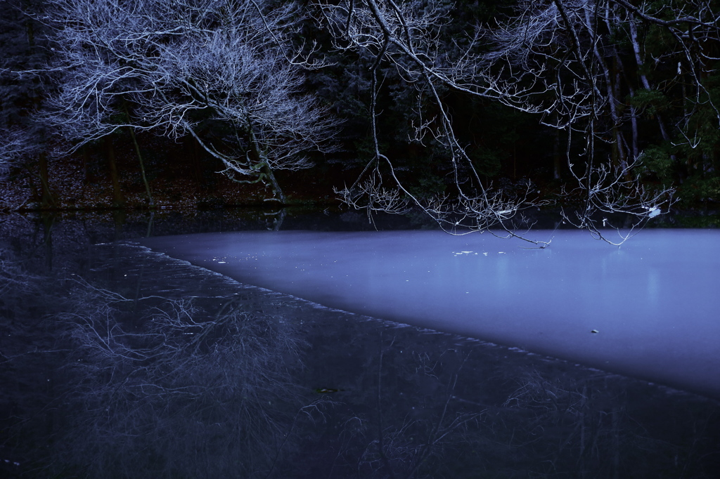 The pond which freezes…2