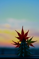 紅葉の塔②