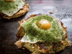 天高く‥風月焼き玉子のせ