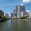 秋めく空に夏の風･･大阪淀屋橋