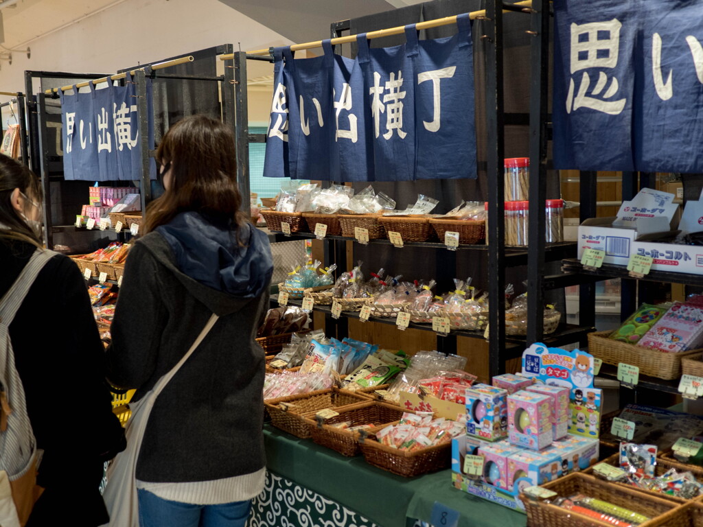 ノスタルジー･･週末の駅前出店