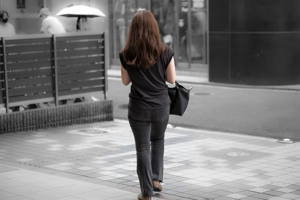 街は、まだまだ残暑