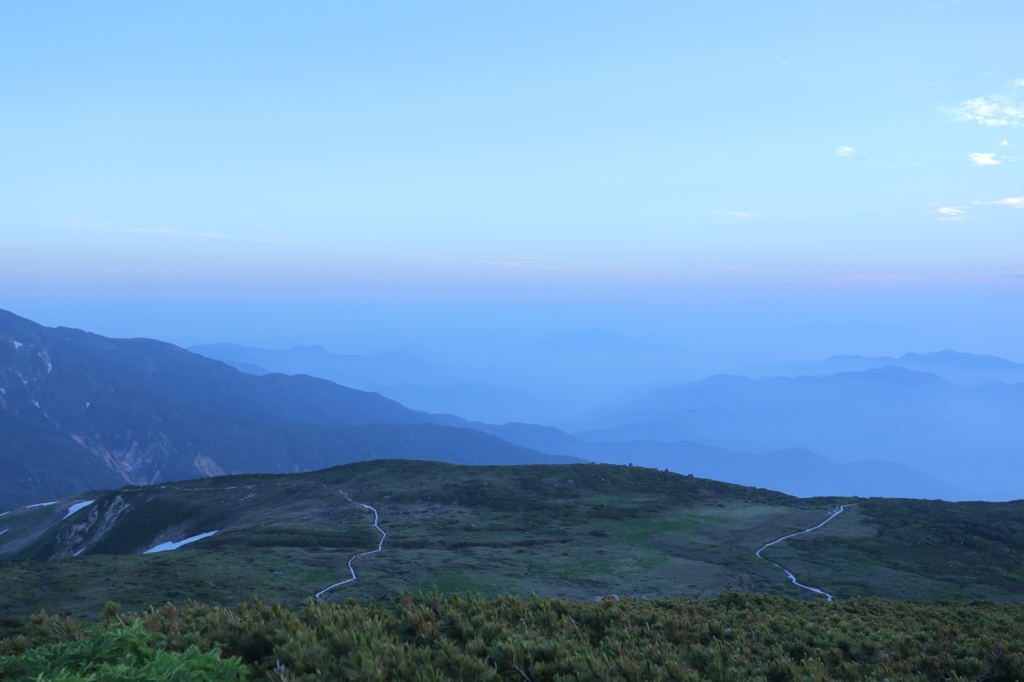 climbing HAKUSAN