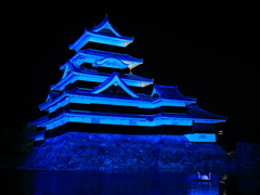 Castle in Blue