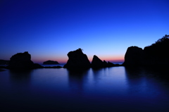 夜明の浄土ヶ浜②