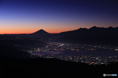 夜明けの高ポッチ