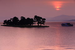 宍道湖夕陽２
