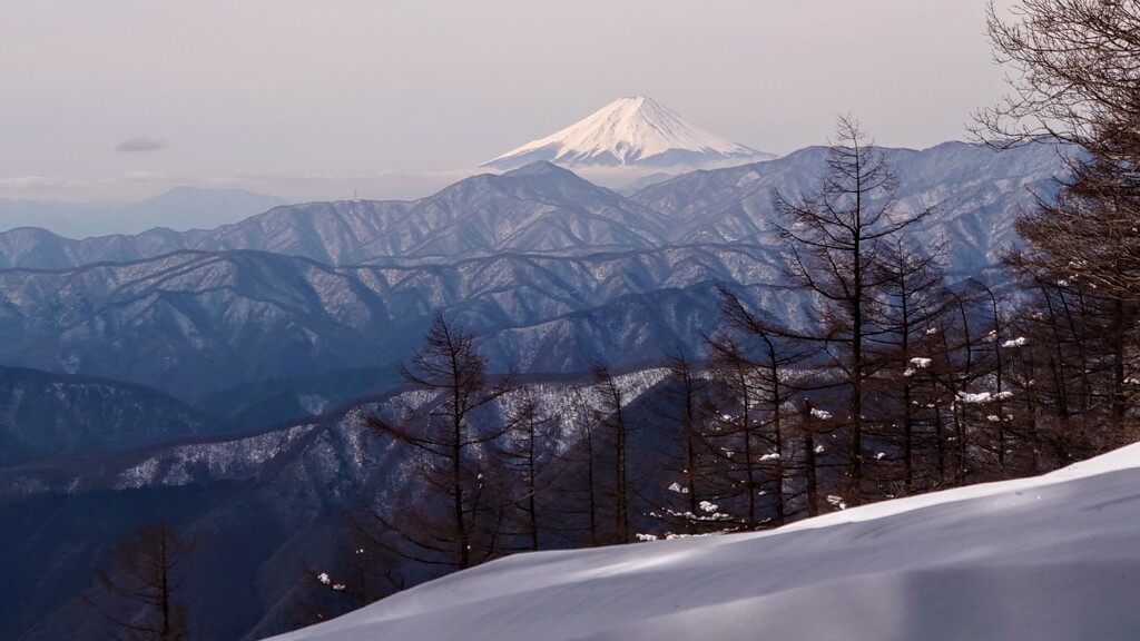 スマホ撮りの富士山
