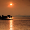 宍道湖夕陽１