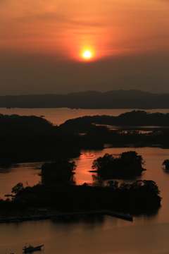 沈む奥松島