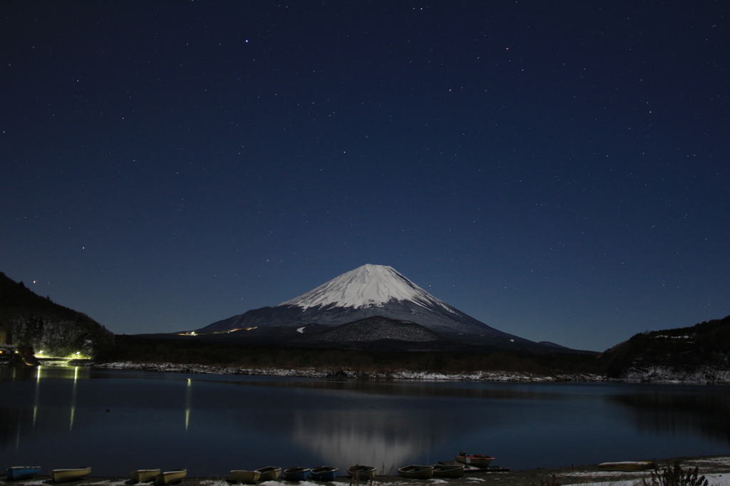 精進湖夜空1