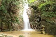 奇絶峡不動滝