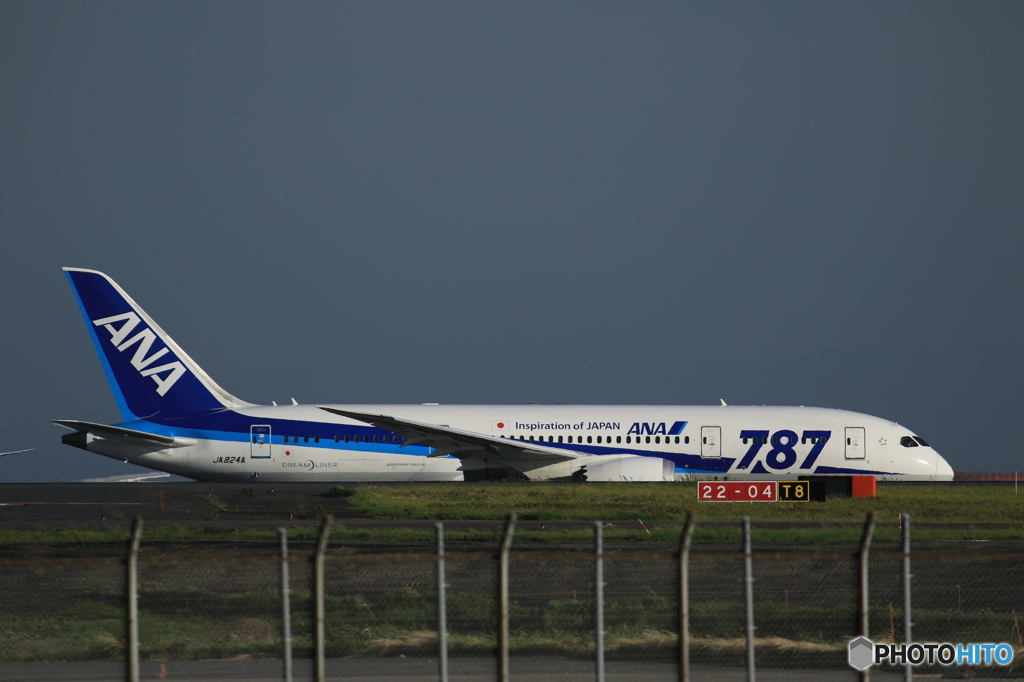 Approach to runway787
