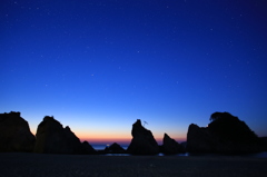 夜明の浄土ヶ浜①